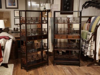 Pair of Chinese Bookcases