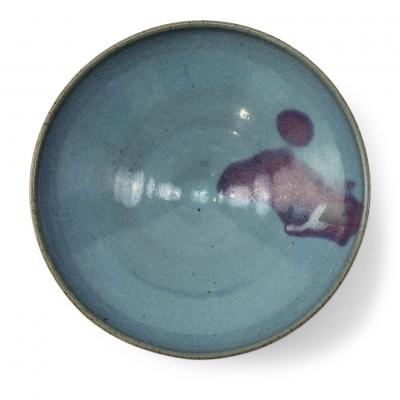 Pair of Chinese Jun Ware Bowls Yuan Dynasty