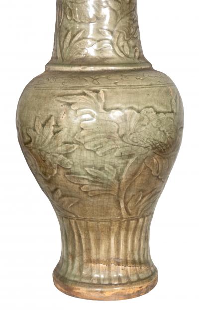 Pair of Chinese Longquan Ware Vases From The Ming Dynasty