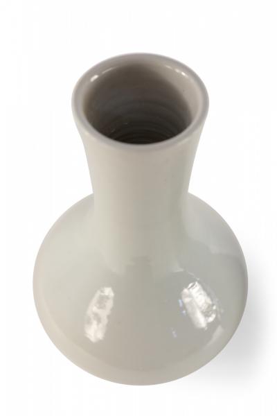 Pair of Chinese Pale Gray Glazed Porcelain Vases