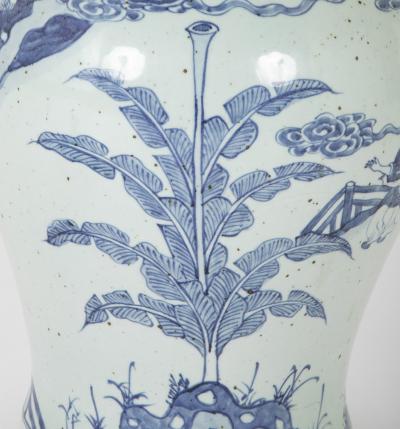 Pair of Chinese Porcelain Blue White