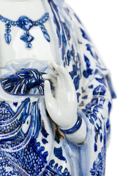 Pair of Chinese Porcelain Standing Figures