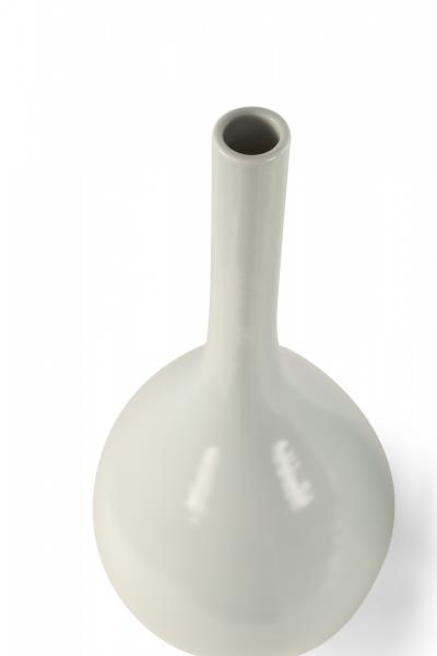 Pair of Chinese White Porcelain Gall Bladder Vases