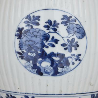 Pair of Chinese porcelain and French Chinoiserie style gilt bronze candelabra