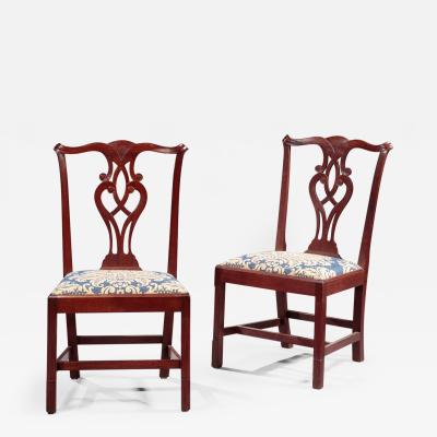 Pair of Chippendale Side Chairs