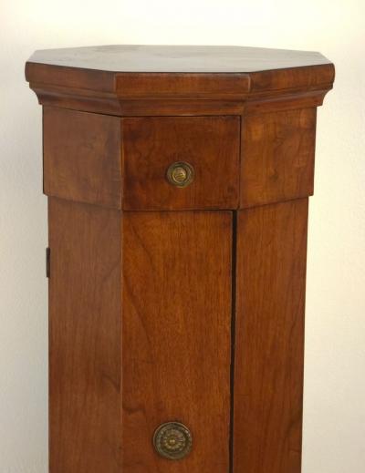 Pair of Column Cabinets in Cherry Italy circa 1820