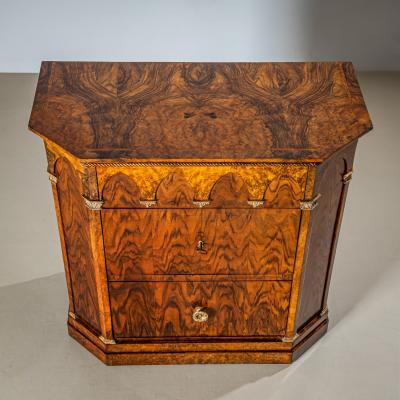 Pair of Commodes with Gothic Arches Italy Mid 19th Century