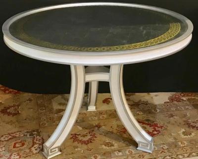 Pair of Compatible glomis Top Painted Side End or Centre Tables