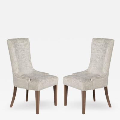 Pair of Contemporary Custom Opus Accent Chairs