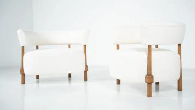 Pair of Contemporary Italian Armchairs Italy
