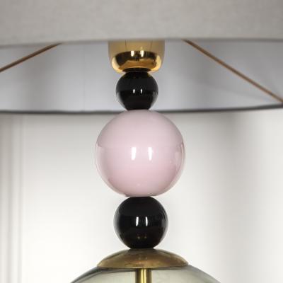 Pair of Contemporary Italian Murano Table Lamps