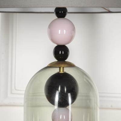 Pair of Contemporary Italian Murano Table Lamps