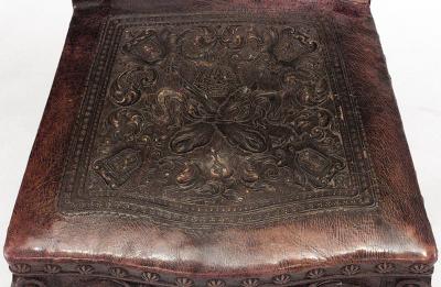 Pair of Continental Baroque Pine Side Chairs
