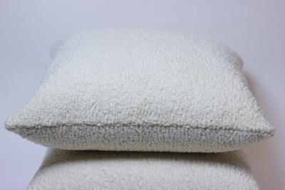 Pair of Cream Color Sherpa Pillows 2021 United States