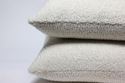 Pair of Cream Color Sherpa Pillows 2021 United States