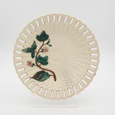 Pair of Creamware Plates Germany circa 1830