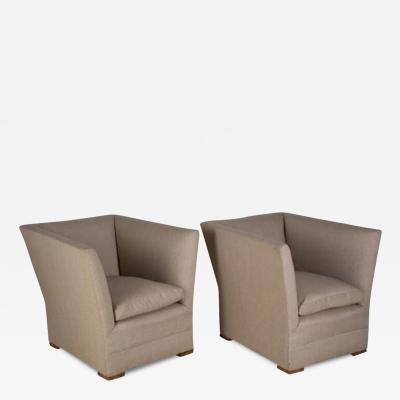 Pair of Cubist Armchairs