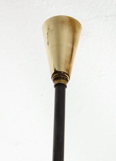 Pair of Custom Brass and Bronze Sconces Inspired by Midcentury Design