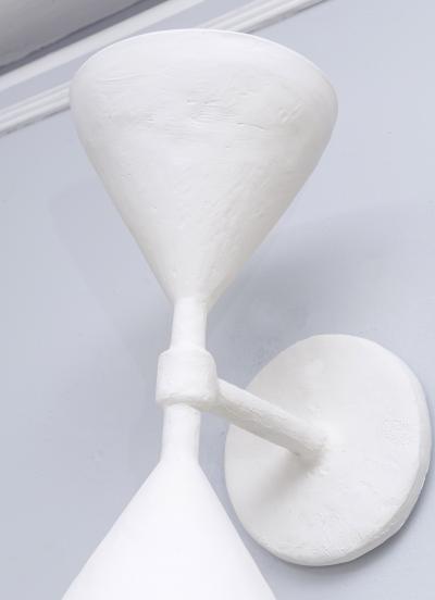 Pair of Custom Double Gaston Plaster Sconces