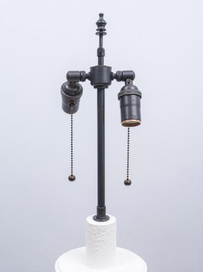 Pair of Custom Plaster Luc Lamps