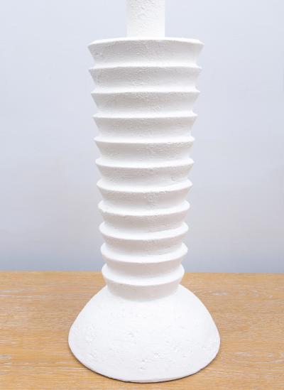 Pair of Custom Plaster Luc Lamps