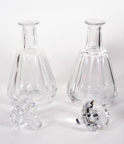 Pair of Cut Crystal Drinks Baccarat Decanters