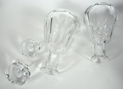 Pair of Cut Crystal Drinks Baccarat Decanters