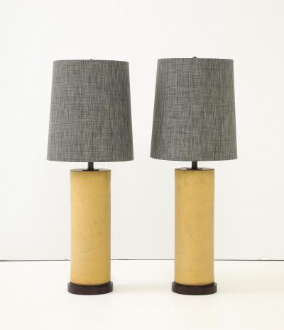 Pair of Cylinder Lamps