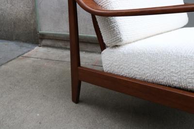 Pair of Danish Armchairs Peter Hvidt Orla M lgaard Nielsen for France Son