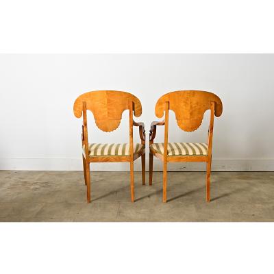 Pair of Danish Biedermeier Armchairs