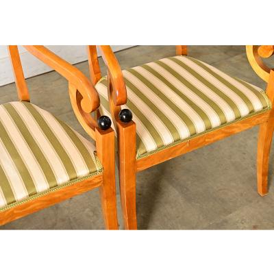 Pair of Danish Biedermeier Armchairs