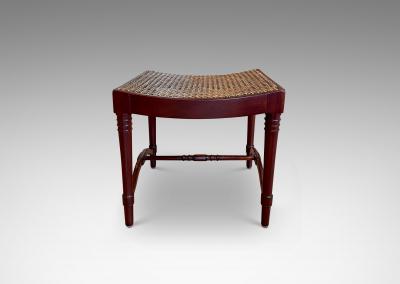 Pair of Danish Modern Classcism Benches in Mahogany