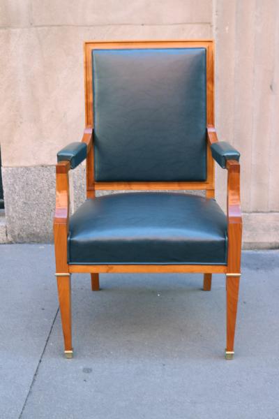 Pair of De Coene Fr res Art Deco Armchairs