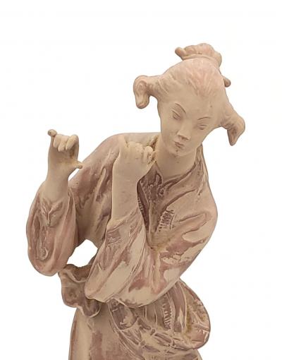 Pair of Decorative Chinoiserie Figures circa 1940