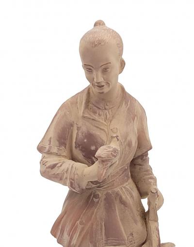 Pair of Decorative Chinoiserie Figures circa 1940