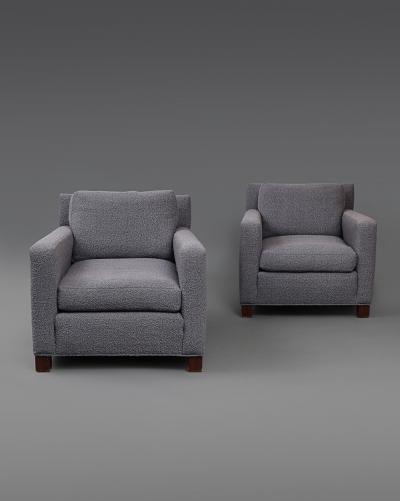 Pair of Deep Lounge Chairs