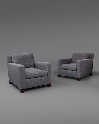 Pair of Deep Lounge Chairs