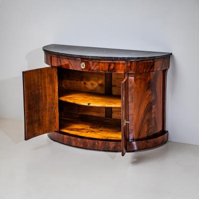 Pair of Demi Lune Charles X Sideboards France circa 1830