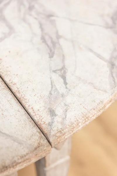 Pair of Demi Lune Console Tables Circa 1840