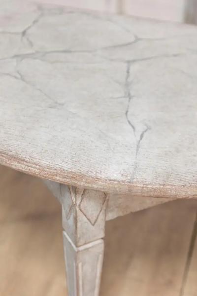 Pair of Demi Lune Console Tables Circa 1840