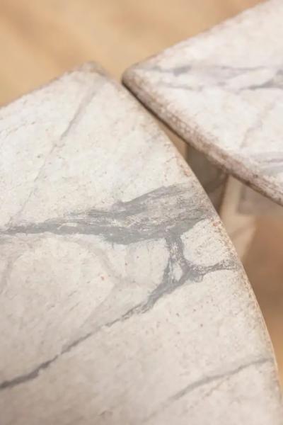 Pair of Demi Lune Console Tables Circa 1840