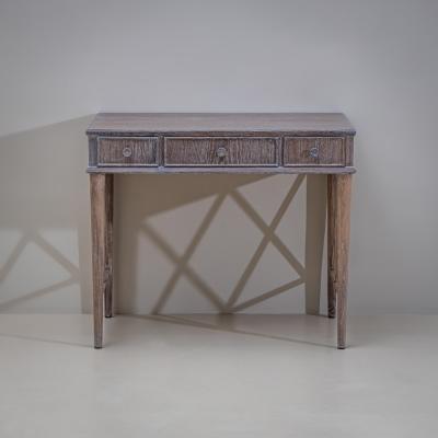 Pair of Desks in Limed Oak Mid 20th Century