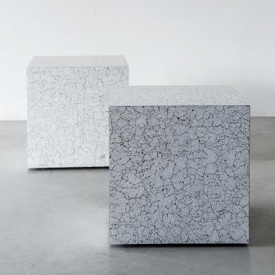 Pair of Dixon side tables Designed and made by Andy Messenger