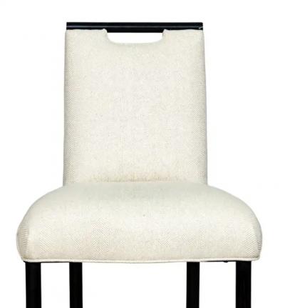 Pair of Donghia Ebonized Bar Chairs
