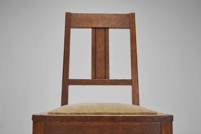 Pair of Dutch Art Deco Side Chairs by J A Huizinga The Netherlands 1930s