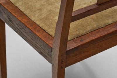 Pair of Dutch Art Deco Side Chairs by J A Huizinga The Netherlands 1930s