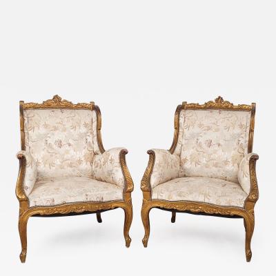 Pair of Dutch or French Armchairs circa 1900