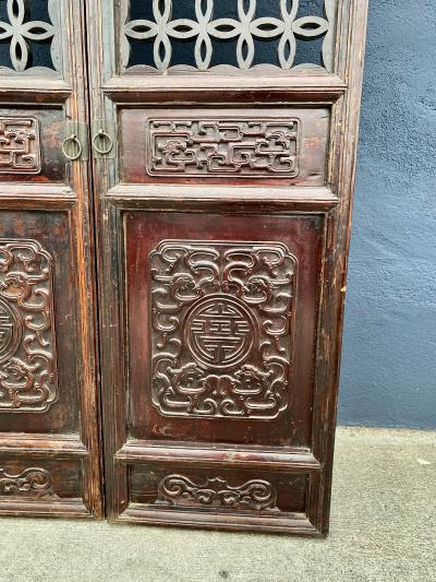 Pair of Early 19th Century Chinese Doors