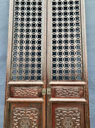 Pair of Early 19th Century Chinese Doors