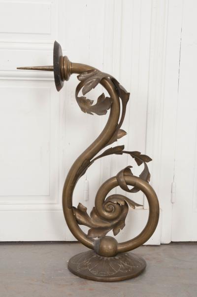 Pair of Early 19th Century Dutch Brass Wall Sconces